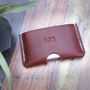 Personalised Slim Leather Card Holder, thumbnail 1 of 6