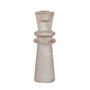 Pale Pink Fluted Glass Candle Stick, thumbnail 5 of 5