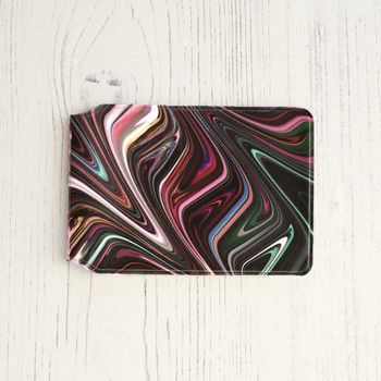 Retro Marble Travel Card Holder, 3 of 5