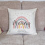 Personalised Mummy Rainbow Cushion, thumbnail 5 of 6