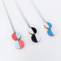 Miami Wooden Necklace, thumbnail 3 of 8