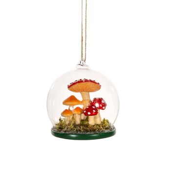Forest Mushroom Christmas Bauble, 2 of 2