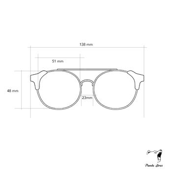 Wooden Sunglasses | Nazare | Polarised Lens, 10 of 12