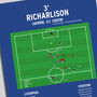 Richarlison Premier League 2021 Everton Print, thumbnail 2 of 2