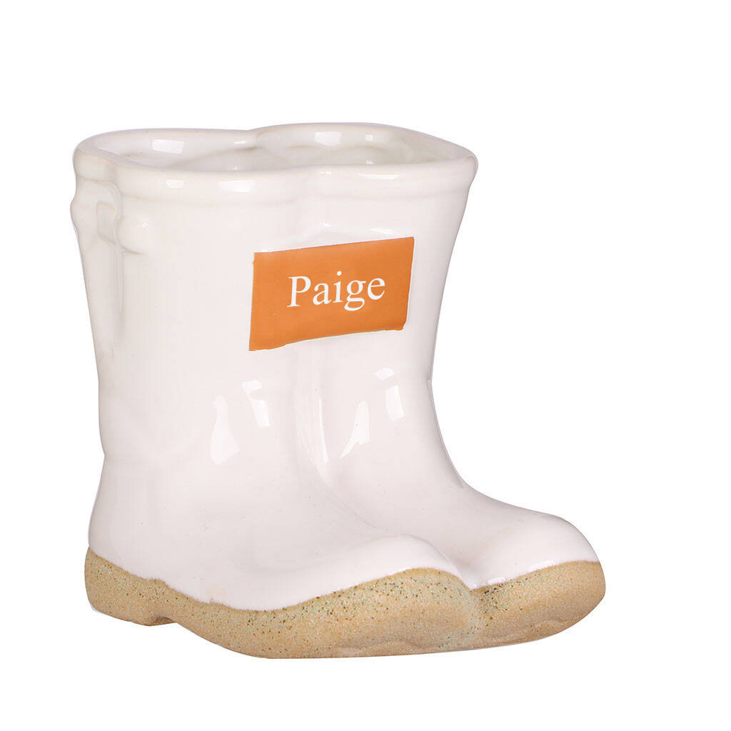 mini ceramic rain boots