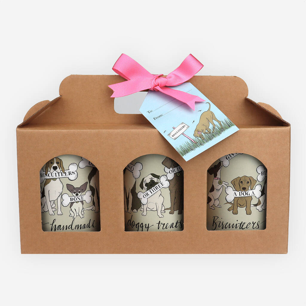 Biscuiteers Doggy Treats Gift Set, 1 of 3