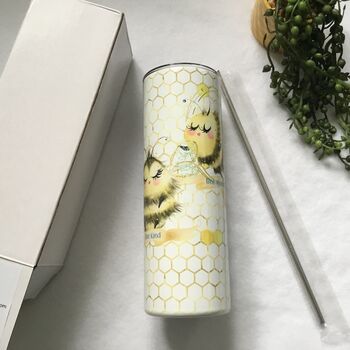 Bumble Bees Skinny Tumbler, 2 of 6