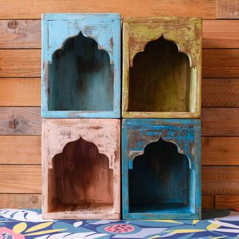 Blue Indian Arch Shelf, 6 of 12