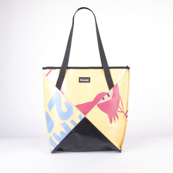 Triangle Up Cycled Tote Bag, 11 of 12