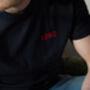 Mens Personalised Embroidered Year T Shirt, thumbnail 3 of 12