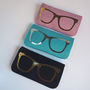 Foiled Leather Sunglasses Case, thumbnail 1 of 8