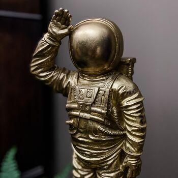 Astronaut Gold Standing Figure, 5 of 6