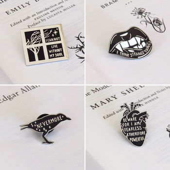 Wuthering Heights Enamel Pin, 5 of 5