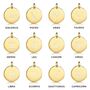 Personalised 18 K Gold Plated Zodiac Symbol Necklace, thumbnail 8 of 11
