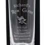 Personalised Rum % Highball Glass, thumbnail 2 of 2