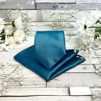 Peacock Wedding Tie Set, 2 of 12