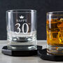 Personalised Engraved 30th Birthday Whiskey Glass For Men, thumbnail 3 of 5