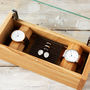 Personalised Etched Glass Cufflinks And Watch Box, thumbnail 2 of 11