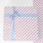 Luxury Candy Stripe Gift Wrapping Paper 140gsm, thumbnail 1 of 4