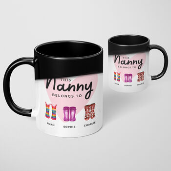 Personalised Nan Nanny Gran Mug Birthday Mothers Day, 5 of 6