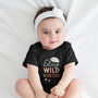 Organic Cotton Stay Wild Moon Child Baby Clothes, thumbnail 2 of 6