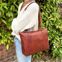 Women's Leather Shoulder Bag, Tote Bag, thumbnail 6 of 10