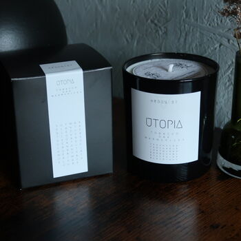 Utopia Tobacco And Oak Scented Candle, 3 of 5