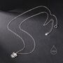 Schnauzer Dog Pendant Necklace In Sterling Silver, thumbnail 5 of 11
