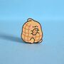 Peanut Enamel Pin | Cute Pin Badges, thumbnail 4 of 5