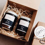 Amber Duo Deluxe Gift Set, Handcrafted Hygge Candles, thumbnail 1 of 4