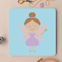Fairy Counted Cross Stitch Kit For Children, thumbnail 1 of 3