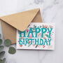 Bright And Flowery General Birthday Card, thumbnail 2 of 2