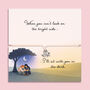 Moon And Star Friendship Bracelet – “I’ll Sit With You In The Dark” Support Gift, thumbnail 1 of 8