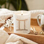Gemini Zodiac Birth Flower Personalised Candle Gift, thumbnail 1 of 12