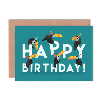 Happy Birthday Toucan Card, 2 of 2