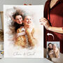Mother Watercolor Portrait From Photo Gift For Mum, Mother's Day Gift, thumbnail 6 of 9