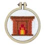 You're My Coal Mate! Christmas Mini Matchbox Cross Stitch Kit, thumbnail 3 of 5