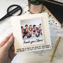 Personalised Wedding Thank You 3D Photo Card, thumbnail 3 of 8