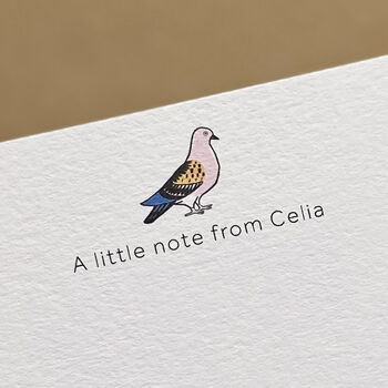 Personalised Pigeon Correspondence Cards / Notelets, 3 of 3