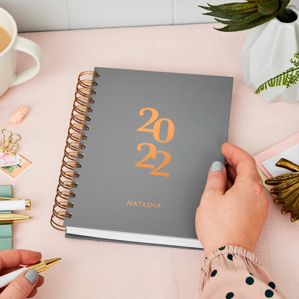 Personalised Original 2022 Diary, 1 of 10