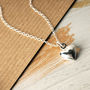 Little Sterling Silver Heart Necklace And Gift Card, thumbnail 3 of 12