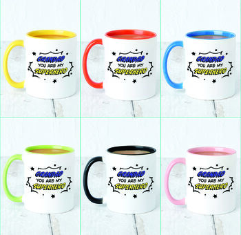 Grandad You Are My Superhero Mug, 3 of 7