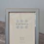 Sixtrees Aluminium Effect Photo Frame, Five X Seven, thumbnail 2 of 3