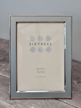 Sixtrees Aluminium Effect Photo Frame, Five X Seven, 2 of 3