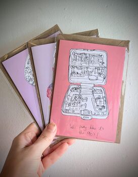Let's Party Like Its The 90's Nostalgic Birthday Card, 5 of 5