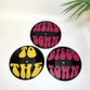 Disco Quote Set Of Three Seven Inch Mini Record Decor, thumbnail 1 of 6