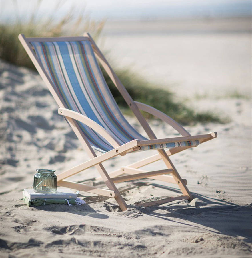 Rocking Deck Chair By Garden Selections | notonthehighstreet.com