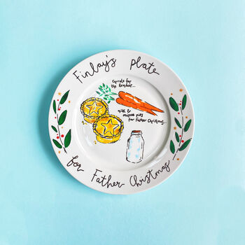 Personalised Christmas Eve Plate, 4 of 6