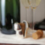 Silver Champagne Cork Keeper, thumbnail 1 of 4