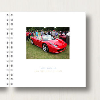 Personalised 'Moments' Memory Book By Designed